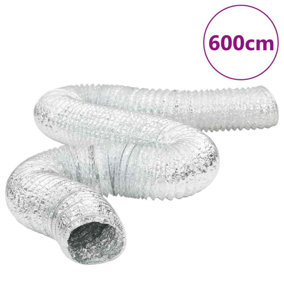 Vidaxl (20 Cm) Ventilation Duct Air Duct Flexible Exhaust Hose Venting Duct Aluminium