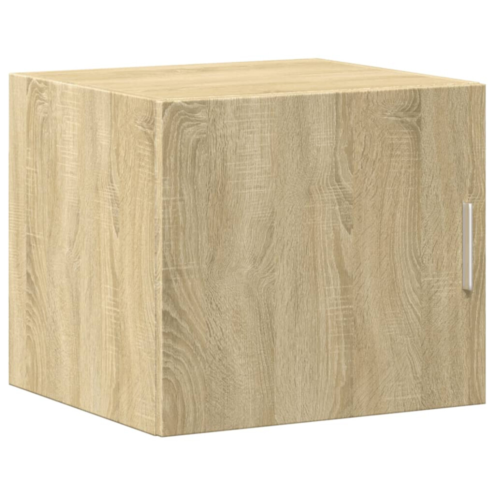 (sonoma oak) vidaXL Wall Cabinet Bathroom Cabinet Wall Hanging Cabinet Engineered Wood