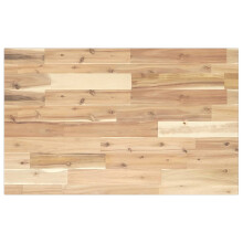 (natural, 100 x 50 x 2 cm/ 1 pcs) vidaXL Bathroom Vanity Top Countertop Basin Top Untreated Solid Wood Acacia