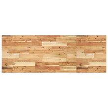 (dark brown, 140 x 50 x 2 cm/ 1 pcs) vidaXL Bathroom Vanity Top Countertop Basin Top Untreated Solid Wood Acacia