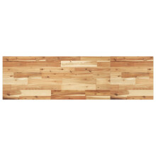 (dark brown, 140 x 40 x 2 cm/ 1 pcs) vidaXL Bathroom Vanity Top Countertop Basin Top Untreated Solid Wood Acacia