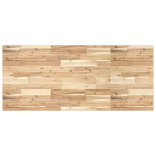 (natural, 140 x 60 x 2 cm/ 1 pcs) vidaXL Bathroom Vanity Top Countertop Basin Top Untreated Solid Wood Acacia