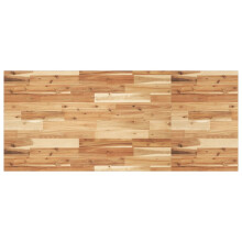 (dark brown, 140 x 60 x 2 cm/ 1 pcs) vidaXL Bathroom Vanity Top Countertop Basin Top Untreated Solid Wood Acacia