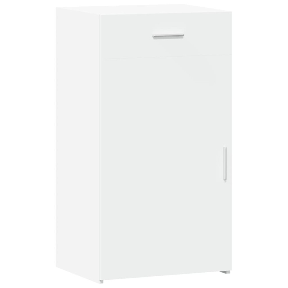 Vidaxl (White) Sideboard Home Storage Cupboard Side Cabinet Highboard Engineered Wood