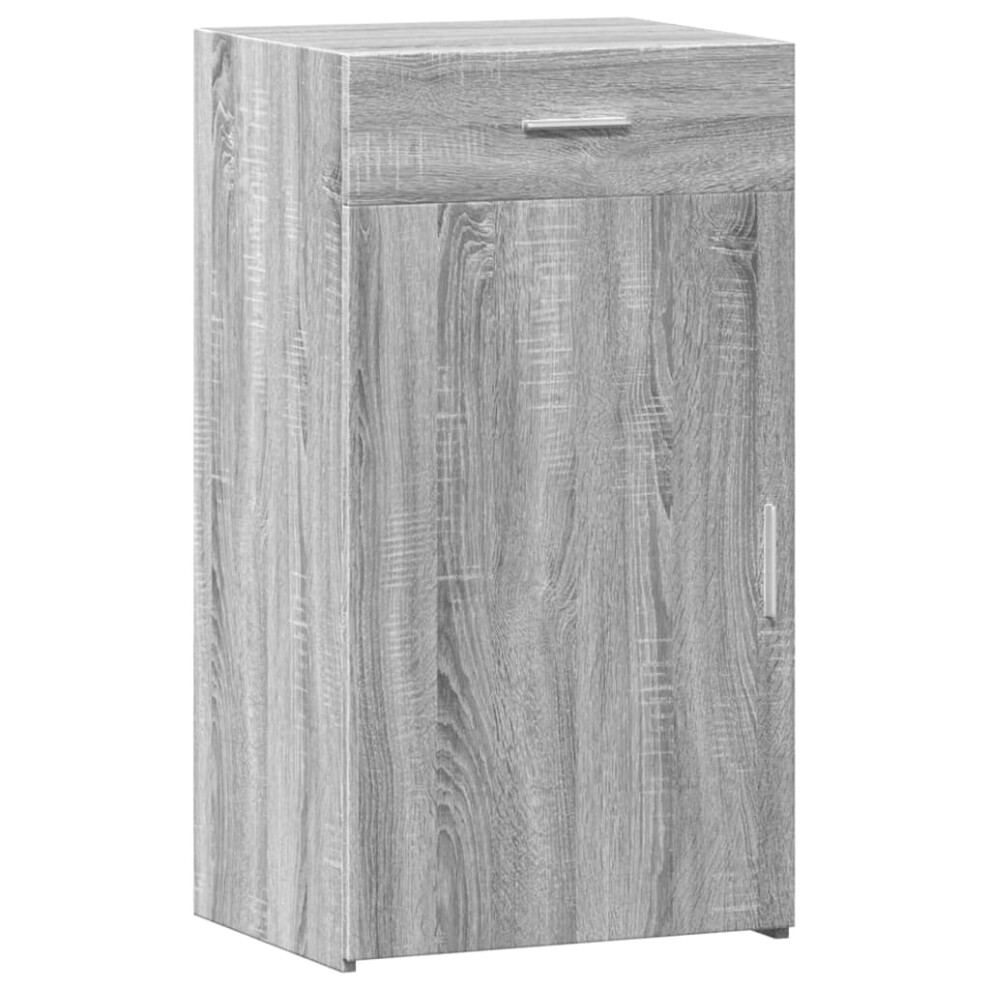 Vidaxl (Grey Sonoma) Sideboard Home Storage Cupboard Side Cabinet Highboard Engineered Wood