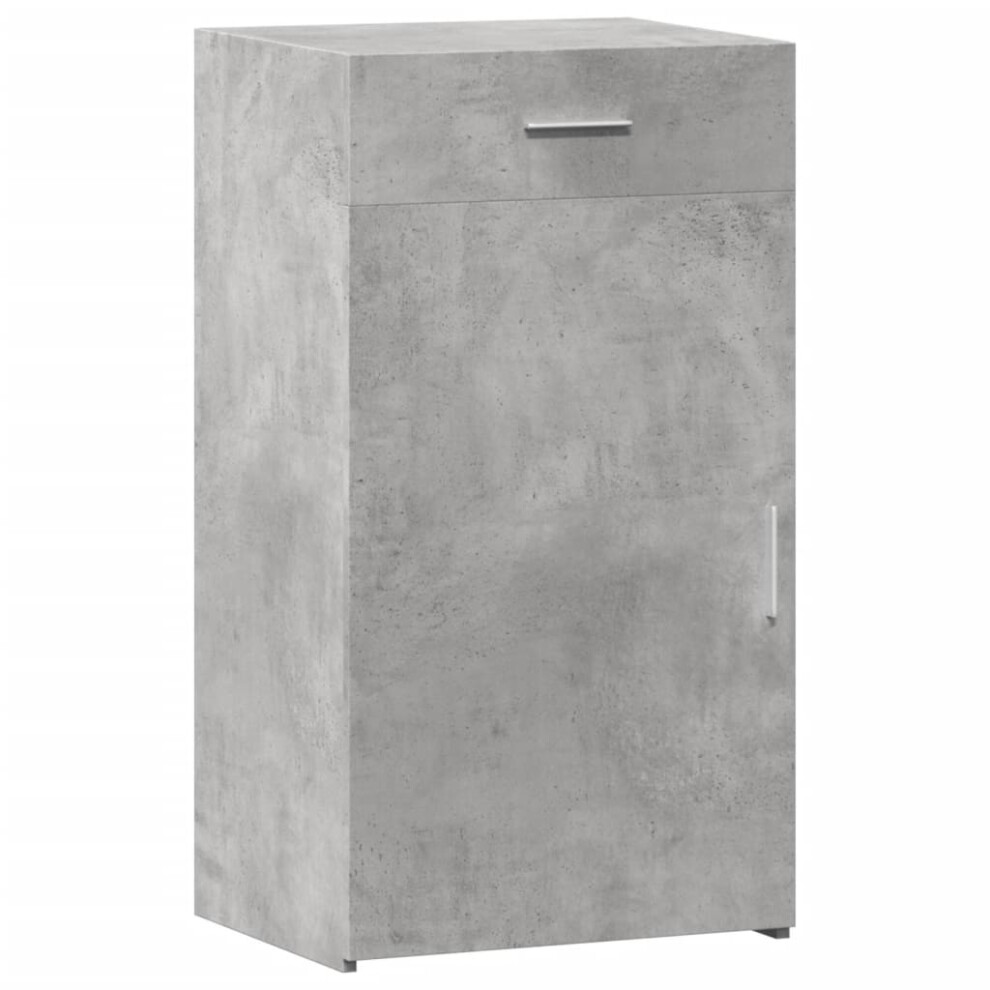 Vidaxl (Concrete Grey) Sideboard Home Storage Cupboard Side Cabinet Highboard Engineered Wood