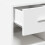 VidaXL (white) vidaXL Sideboard Storage Cupboard Cabinet Highboard Smoked Oak Engineered Wood 8
