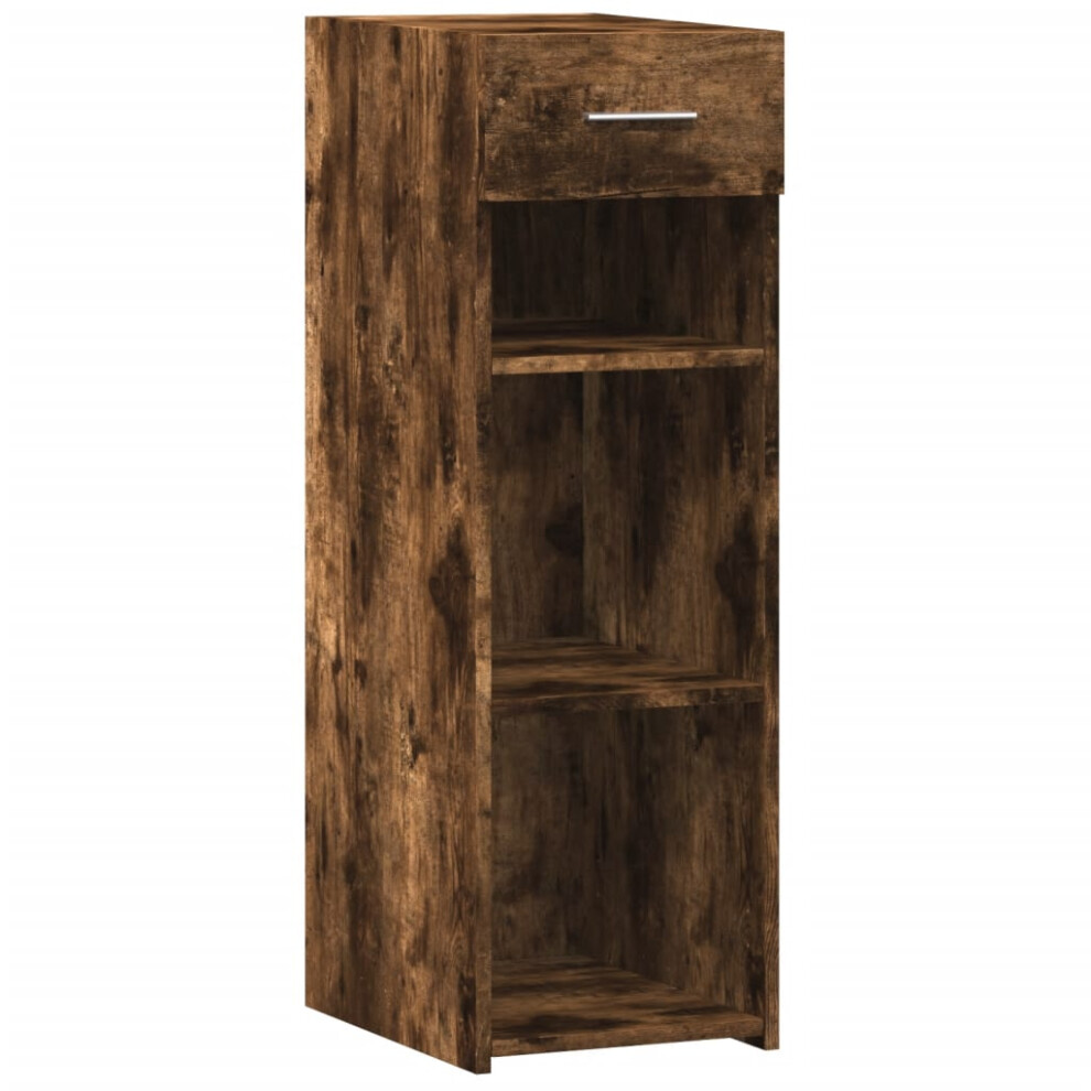 (smoked oak) vidaXL Sideboard Storage Cupboard Cabinet Highboard Smoked Oak Engineered Wood