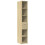 VidaXL (sonoma oak) vidaXL Highboard Sideboard Cabinet Storage Cupboard White Engineered Wood 2