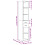 VidaXL (smoked oak) vidaXL Highboard Sideboard Cabinet Storage Cupboard White Engineered Wood 9