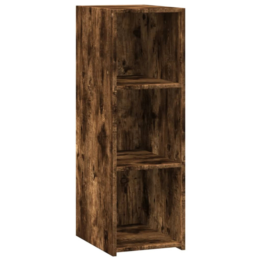 (smoked oak) vidaXL Sideboard Cupboard Side Cabinet Highboard Grey Sonoma Engineered Wood