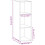 VidaXL (white) vidaXL Sideboard Cupboard Side Cabinet Highboard Grey Sonoma Engineered Wood 9