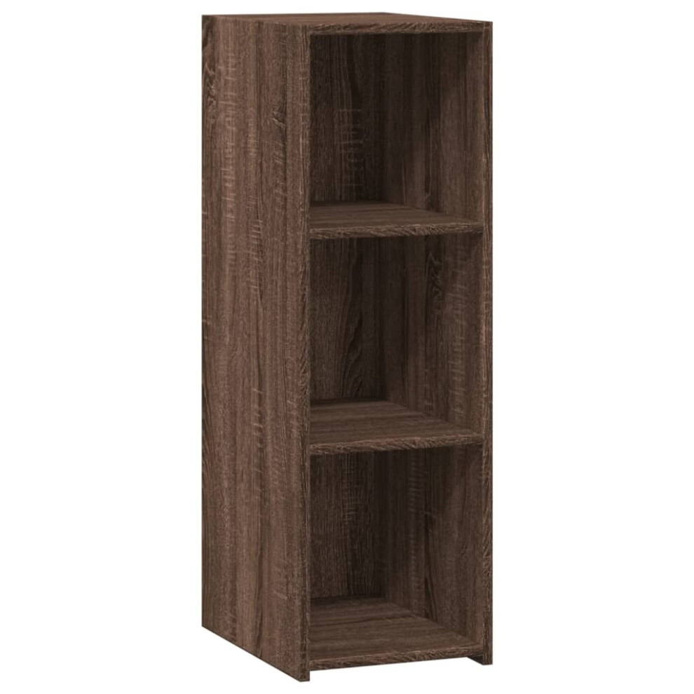 (brown oak) vidaXL Sideboard Cupboard Side Cabinet Highboard Grey Sonoma Engineered Wood