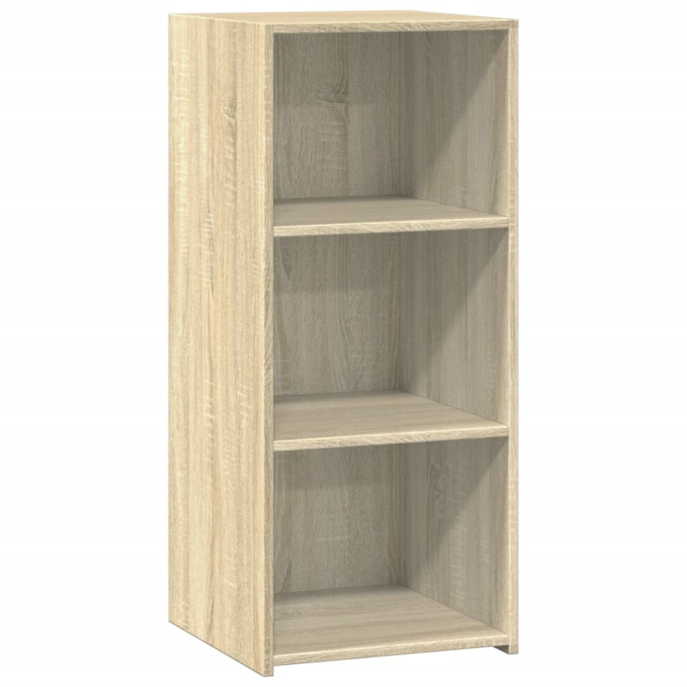 Vidaxl (Sonoma Oak) Sideboard Storage Cupboard Cabinet Highboard Smoked Oak Engineered Wood