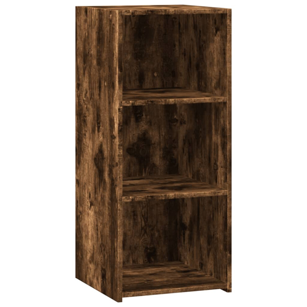 (smoked oak) vidaXL Sideboard Storage Cupboard Cabinet Highboard Smoked Oak Engineered Wood