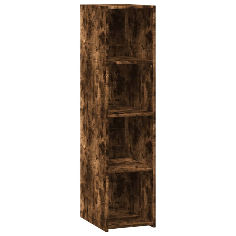 (smoked oak) vidaXL Highboard Sideboard Cabinet Storage Cupboard Sonoma Oak Engineered Wood