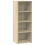 VidaXL (sonoma oak) vidaXL Highboard Sideboard Cabinet Storage Cupboard White Engineered Wood 2