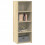 VidaXL (sonoma oak) vidaXL Highboard Sideboard Cabinet Storage Cupboard White Engineered Wood 3