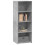 VidaXL (concrete grey) vidaXL Highboard Sideboard Cabinet Storage Cupboard White Engineered Wood 3
