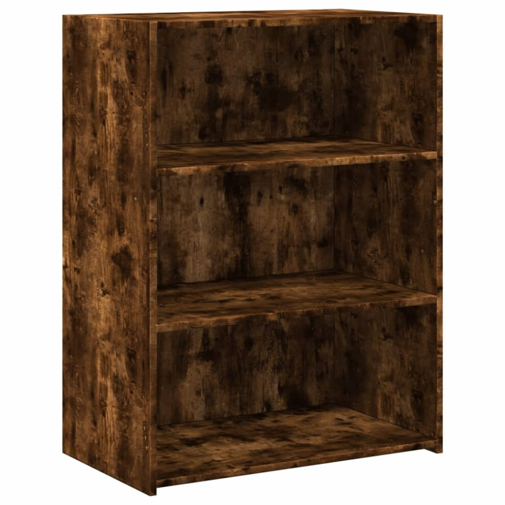 Vidaxl (Smoked Oak) Sideboard Storage Cupboard Cabinet Highboard Sonoma Oak Engineered Wood