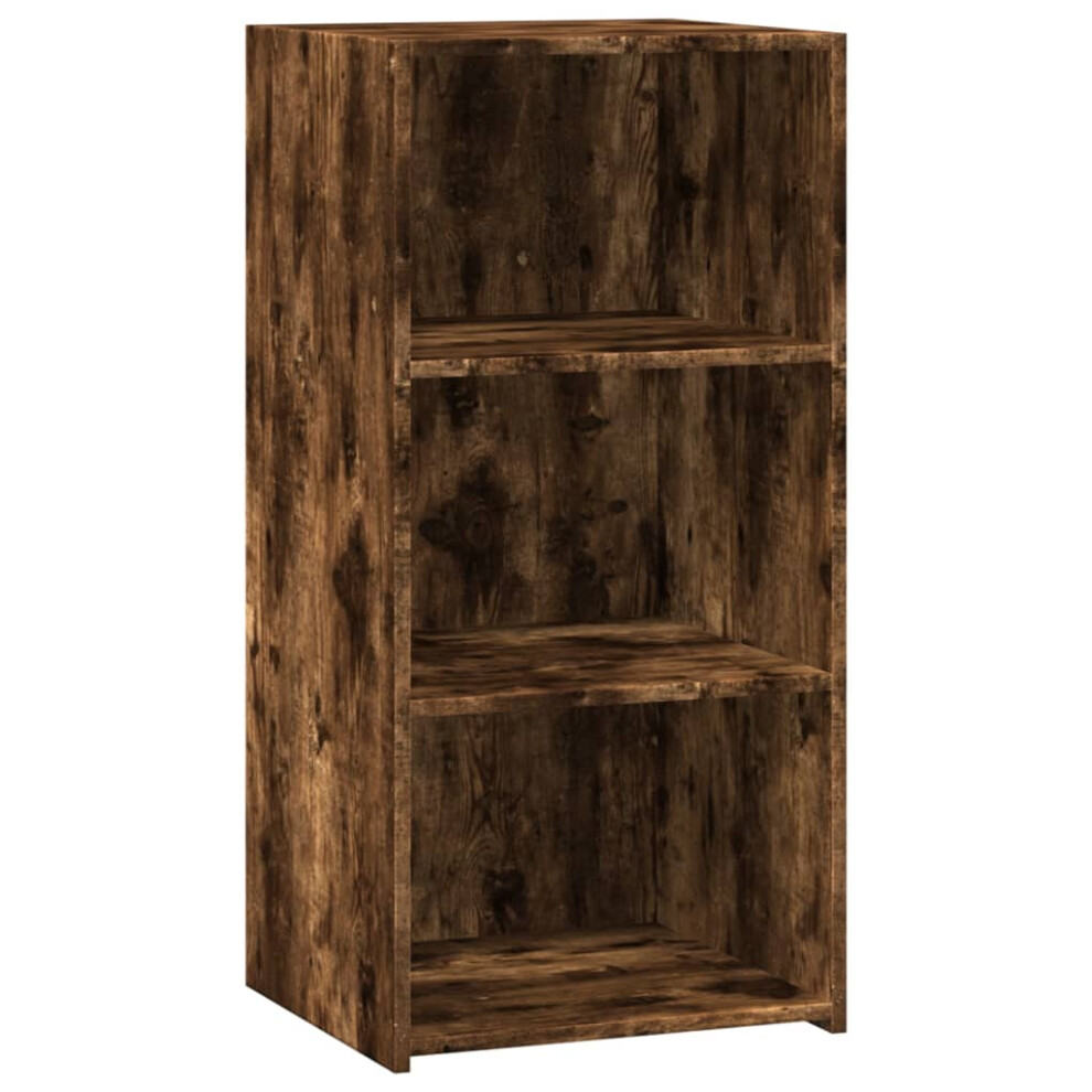 (smoked oak) vidaXL Sideboard Storage Cupboard Cabinet Highboard Smoked Oak Engineered Wood