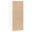 VidaXL (white) vidaXL Highboard Sideboard Side Cabinet Cupboard Grey Sonoma Engineered Wood 6