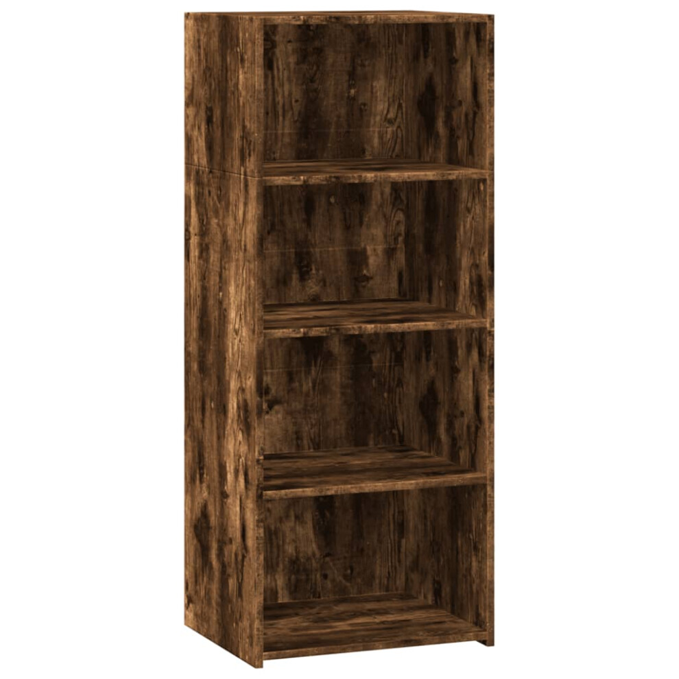 (smoked oak) vidaXL Highboard Sideboard Side Cabinet Cupboard Grey Sonoma Engineered Wood