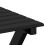 VidaXL (black) vidaXL Side Table Foldable Tea End Table Hall Sofa Table Solid Wood Poplar 7
