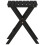 VidaXL (black) vidaXL Side Table Foldable Tea End Table Hall Sofa Table Solid Wood Poplar 5