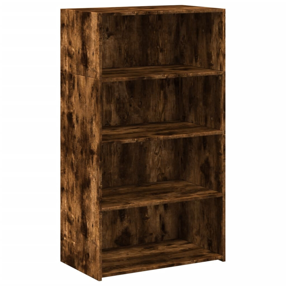 (smoked oak) vidaXL Highboard Sideboard Side Cabinet Cupboard Grey Sonoma Engineered Wood