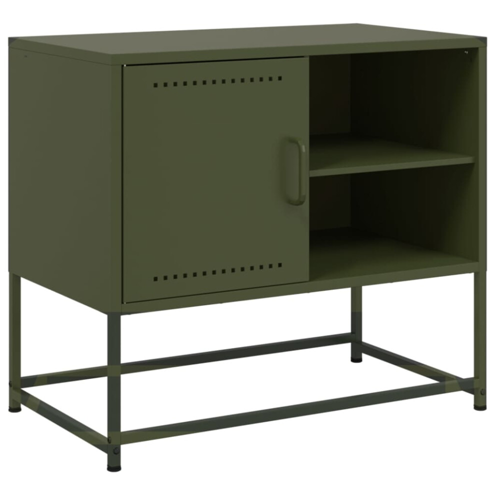 Vidaxl (Yellow) Tv Cabinet Tv Stand Tv Unit Media Cabinet Entertainment Centre Steel