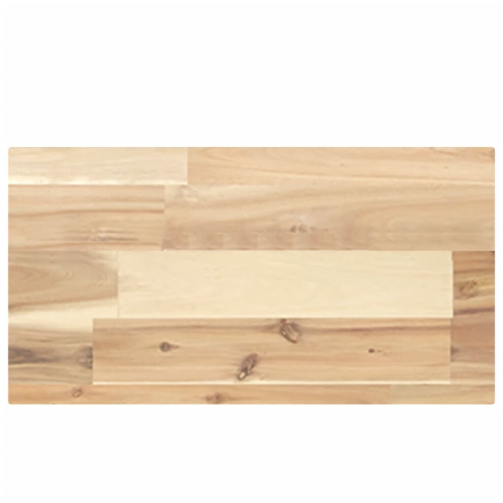 (Natural, 40 X 20 X 4 Cm/ 1 Pcs) Vidaxl Floating Shelves Wall Storage Shelf 4Pcs Untreated Solid Wood Acacia 8721102626319