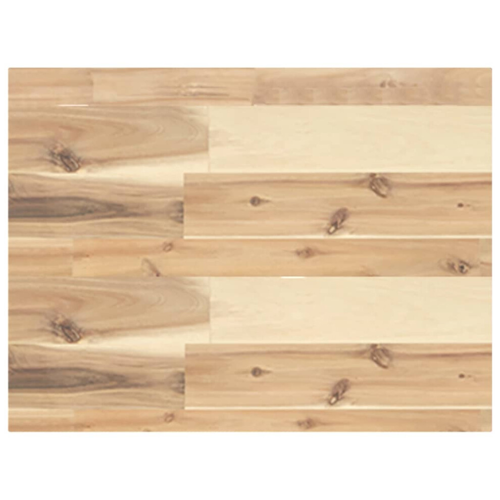 Vidaxl (Natural, 60 X 30 X 4 Cm/ 1 Pcs) Floating Shelves Wall Storage Shelf 4Pcs Untreated Solid Wood Acacia