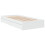 VidaXL vidaXL Bed Frame with Drawers Home Bed Base White 90x200 cm Engineered Wood 6