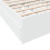VidaXL vidaXL Bed Frame with Drawers Bed Base White 90x190 cm Single Engineered Wood 8