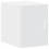 VidaXL (white) vidaXL Slim Storage Cabinet Highboard Sideboard Concrete Grey Engineered Wood 5
