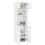 VidaXL (white) vidaXL Storage Cabinet Side Cabinet Sideboard Home Cupboard Engineered Wood 3