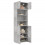 VidaXL (concrete grey) vidaXL Storage Cabinet Side Cabinet Sideboard Home Cupboard Engineered Wood 3