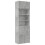 VidaXL (concrete grey) vidaXL Storage Cabinet Side Cabinet Sideboard Home Cupboard Engineered Wood 1