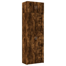 (smoked oak) vidaXL Storage Cabinet Hall Side Cabinet Sideboard Grey Sonoma Engineered Wood
