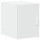 VidaXL (white) vidaXL Slim Storage Cabinet Highboard Sideboard Concrete Grey Engineered Wood 5