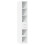 VidaXL (white) vidaXL Slim Storage Cabinet Highboard Sideboard Concrete Grey Engineered Wood 6