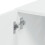 VidaXL (white) vidaXL Slim Storage Cabinet Highboard Sideboard Concrete Grey Engineered Wood 10