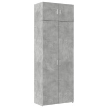 (concrete grey) vidaXL Storage Cabinet Hallway Side Cabinet Sideboard White Engineered Wood