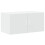 VidaXL (white) vidaXL Storage Cabinet Hallway Side Cabinet Sideboard Black Engineered Wood 5