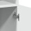 VidaXL (white) vidaXL Storage Cabinet Hallway Side Cabinet Sideboard Black Engineered Wood 9