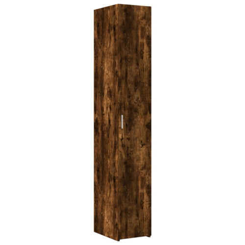 VidaXL (smoked oak) vidaXL Highboard Sideboard Cabinet Storage Cupboard White Engineered Wood