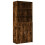 VidaXL (smoked oak) vidaXL Highboard Sideboard Cabinet Storage Cupboard White Engineered Wood 1