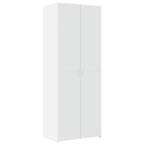 VidaXL (white) vidaXL Highboard Sideboard Cabinet Storage Cupboard Black Engineered Wood