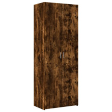 (smoked oak) vidaXL Highboard Sideboard Cabinet Storage Cupboard Black Engineered Wood